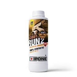 Λάδι κινητήρα -IPONE- SCOOT RUN 2 FRAISE, 2T, 1L