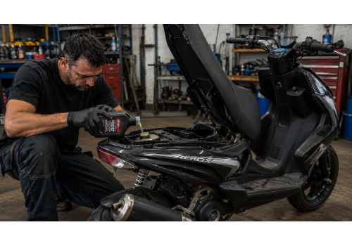 Λάδι για Yamaha Aerox 50 2T – τι να επιλέξω