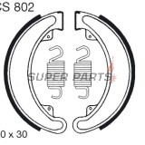 Σιαγόνες φρένων -TRW- MCS802, 160x30mm, Honda CB250/360/400 Four (1968-1979), TRX300 2x4/4x4 (1988-2000)
