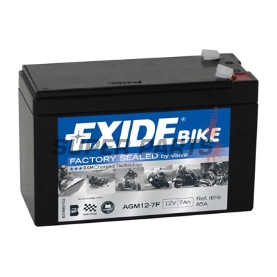 Μπαταρία -EXIDE- AGM12-7F, 7Ah 12V
