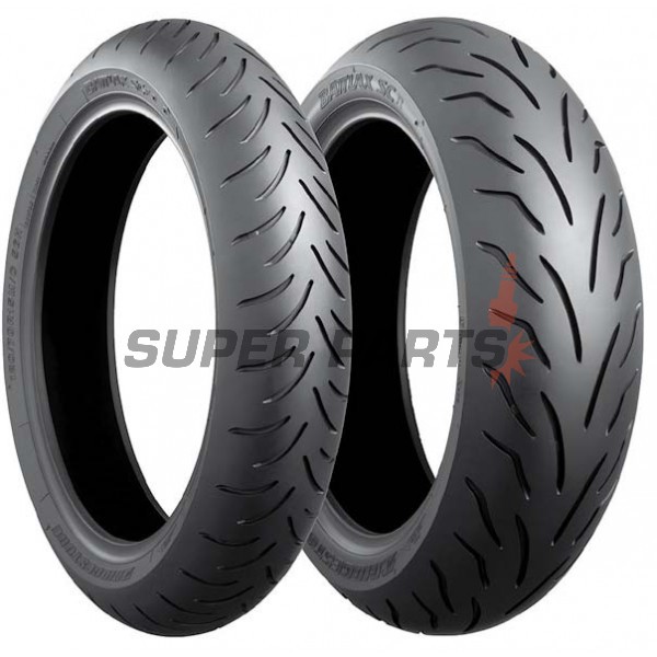 Μπροστινό ελαστικό σκούτερ -BRIDGESTONE- 120/70-12, SC1