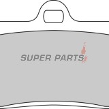 Τακάκια φρένων -FERODO- FRP408ST, Aprilia RS, Ducati Monster/SS/916, Moto Guzzi California/Daytona/Sport, MZ Skorpion