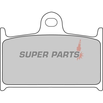 Τακάκια φρένων -FERODO- FDB557P, Suzuki Bandit 1200/GSX-R/RF 900R, Triumph Daytona/Rocket III/Speed Triple/Sprint/TT/Thunderbird/Trophy, Yamaha FZR 750R 1988-2015