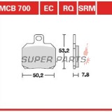 Τακάκια φρένων -TRW- MCB700EC, Aprilia ETV, RS, RSV, SL, Tuono; Benelli TNT, Tornado, TreK; Ducati 1098, 1198, 848, Monster, Multistrada, Panigale; KTM RC8, Super Duke; Moto Guzzi Breva, Nevada; Piaggio Beverly, X8, X9; Yamaha YP, VP, XQ