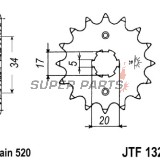 Μπροστινό γρανάζι -JT- JTF1324,12, 12 δόντια, Honda TRX 200 1986-1988, 1990-1997