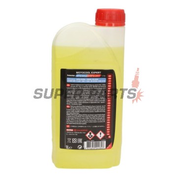 Αντιψυκτικό -MOTUL- MOTOCOOL, κίτρινο/πράσινο, -37°C, Έτοιμο για χρήση, 1L