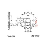 Μπροστινό γρανάζι -JT- JTF1352,12, 12 δόντια, Honda ATC 200 1986-1987, TRX 300 1993-2010