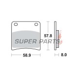Τακάκια φρένων -TRW- MCB591, Kawasaki Z1300/ZG1300 DFI, Z500B, Suzuki GSX600F/750F/1100F Katana, GSX1100G, VX800 (1979-1997)