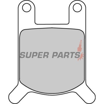 Τακάκια φρένων -FERODO- FDB213P, Beta MS50 Squirrel50 Fantic Strada Super Six 50 Garelli Ciclone 50N Hercules Lotus80SA Horex Rebell80 N/Sport/T Malaguti Chopper Fifty Grizzly LX RCW VA WC Puch Cobra GS GTL Imola Lido Maxi Mini Maxi Monza P1 Pionier Range