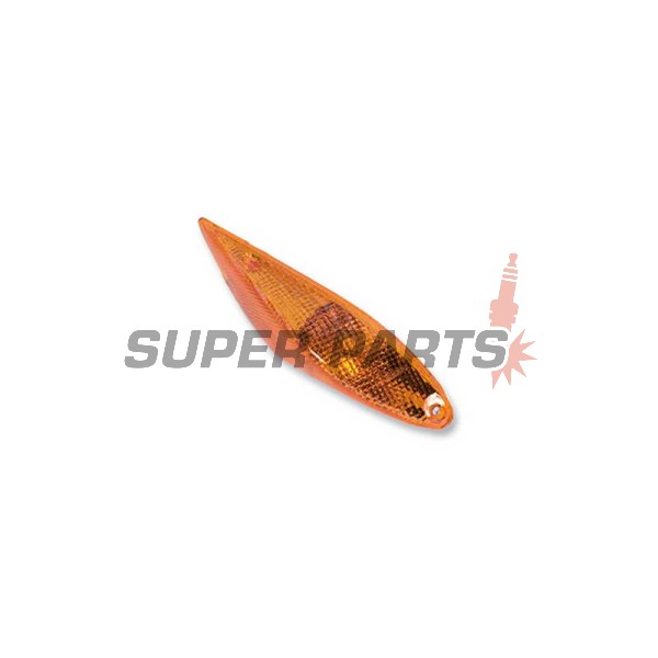 Κρύσταλλο φλας -VICMA- μπροστινό δεξί, MBK CW 50 Booster/RS/Rocket/Track, Yamaha CW 50 BWS/Spy/NG/Bump 50cc 1995-2009