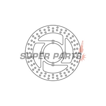 Δίσκος φρένου -TRW- MST364, 250mm, Suzuki GS500E/GS500F + GSF400 Bandit + GSX600F (1989-2011) + Yamaha TDR125 (1989-2002)