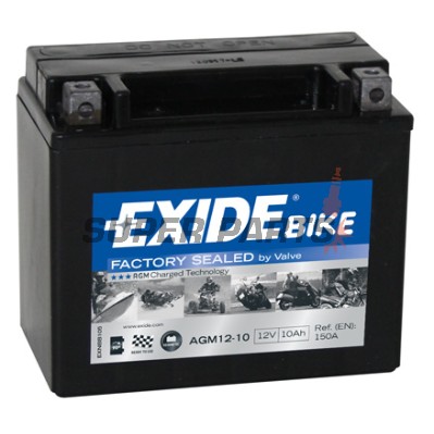 Μπαταρία -EXIDE- YTX12-BS READY, 10Ah 12V