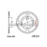 Πίσω γρανάζι -JT- JTR211,39, 39 δόντια, ατσάλινο, Honda C 50 1992-1997, C 90 1981, 1984-2000, 2002