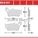 Τακάκια φρένων -TRW- MCB601, Honda CRM250R (1989-1990)