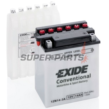 Μπαταρία -EXIDE- 12N14-3A, 14Ah 12V