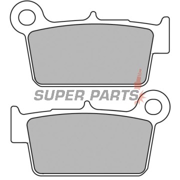 Τακάκια φρένων -FERODO- FDB2162SG, Aprilia RXV/SXV 450/550, Beta RR/Xtrainer 250-480, Kawasaki KLX/KX 250/450, Suzuki RM-Z 250/450, TM EN/SMR 125-530, Yamaha WR/YZ 125-450 2003-2019