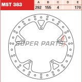 Δίσκος φρένου -TRW- MST383, 292mm, Yamaha YZF-R125 125 (2008-2013)