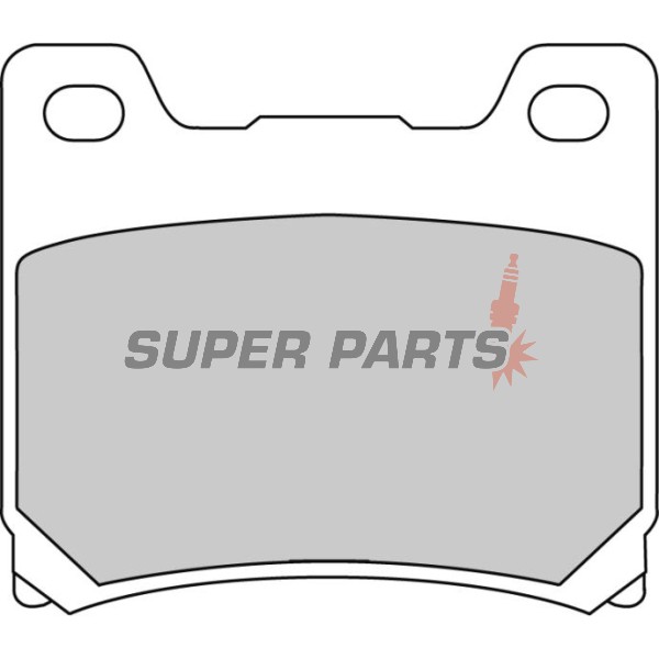 Τακάκια φρένων -FERODO- FDB337ST, Norton Commander 580, Yamaha BT Bulldog/FJ/FZ/FZR/FZX Fazer/GTS/RD/TDM/TRX/XJ/XJR/XV Virago/XVS Drag Star/YZF 350-1300 1983-2015