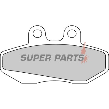 Τακάκια φρένων -FERODO- FDB706P, Aprilia Classic/Pegaso/RX/Red Rose/Tuareg 125 Beta RR50 Bultaco Lobito 50/75 Derbi GPR50 Gilera Runner 125/180 Husqvarna WXE125 Peugeot XR6 50 Rieju MRX/RR/RS-1/SMX Sachs Roadster 125V2 Simson 125SM