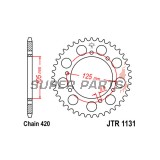 Πίσω γρανάζι -JT- JTR1131,45, 45 δόντια, ατσάλινο, Aprilia RX 50 2006-2017, SX 50 2006-2011, Derbi R-DRD 50 2004-2005, Senda 50 2000-2014, 2018, Gas Gas Rookie 50 2002-2005, Gilera RCR 50 2003-2007, 2011-2014, SMT 50 2003-2006