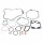 Πλήρες σετ φλαντζών κινητήρα -ATHENA- Fantic XE 125 2021, XX 125 2021, Yamaha YZ 125 2005-2021