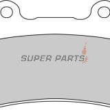 Τακάκια φρένων -FERODO- FDB662P, Yamaha FJ 1200/1200A ABS (1988-1994)/FZR 750RT Genesis (1987-1988)/TDM 850 (1996-2001)/XJ 900S Diversion (1995-2003)/XJR 1200 (1995-1998)/XVZ 1300 Royal Star/Venture/Tour Classic (1997-2001)