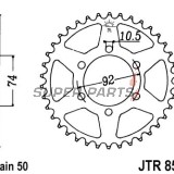 Πίσω γρανάζι -JT- JTR856,45, 45 δόντια, ατσάλινο, Yamaha XJ 400 1982, XJ 550 1981-1985