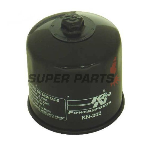Φίλτρο λαδιού -K&N- KN-202, με 17mm παξιμάδι για εύκολο λύσιμο