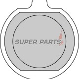Τακάκια φρένων -FERODO- FDB220P, Kawasaki Z 1000 ST/1300A, Z/ZG 1300A DFI 1979-1987