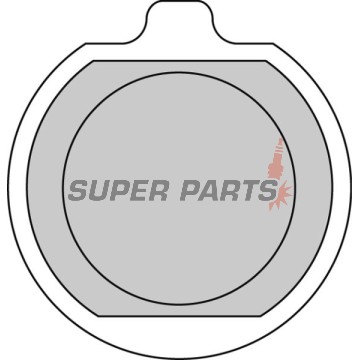 Τακάκια φρένων -FERODO- FDB220P, Kawasaki Z 1000 ST/1300A, Z/ZG 1300A DFI 1979-1987