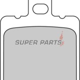 Τακάκια φρένων -FERODO- FDB2081AG, Aprilia Leonardo, Cagiva Cucciolo, SYM Jet Sport-X (1996-2010)
