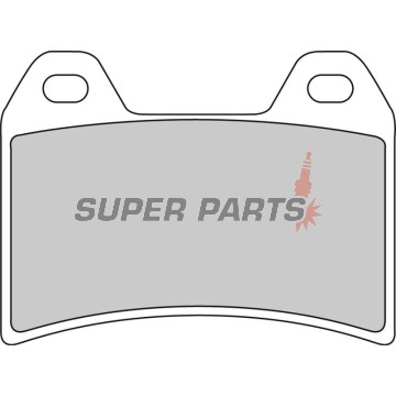 Τακάκια φρένων -FERODO- FDB2042XRAC, Aprilia Pegaso/RSV/Falco/Dorsoduro/Tuono, Benelli Tornado/TnT/TreK, BMW F/G/R nineT, Ducati Monster/Multistrada/SS/ST/Streetfighter, Husqvarna SM/Nuda/Svartpilen, KTM Adventure/Duke/LC4/Supe