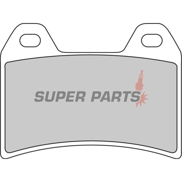 Τακάκια φρένων -FERODO- FDB2042XRAC, Aprilia Pegaso/RSV/Falco/Dorsoduro/Tuono, Benelli Tornado/TnT/TreK, BMW F/G/R nineT, Ducati Monster/Multistrada/SS/ST/Streetfighter, Husqvarna SM/Nuda/Svartpilen, KTM Adventure/Duke/LC4/Supe