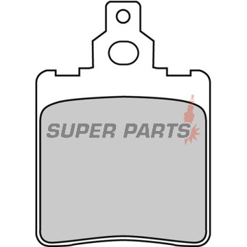 Τακάκια φρένων -FERODO- FDB624AG, Aprilia AF1/RS/Tuono 50, Climber 240, Cagiva Aletta/Elefant/W8 50-200, Derbi GPR 50-75, Fantic 50-125, Garelli GTA 125, KTM SX 60-65, Laverda/HRD/Malanca 125