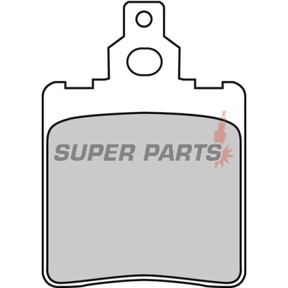 Τακάκια φρένων -FERODO- FDB624AG, Aprilia AF1/RS/Tuono 50, Climber 240, Cagiva Aletta/Elefant/W8 50-200, Derbi GPR 50-75, Fantic 50-125, Garelli GTA 125, KTM SX 60-65, Laverda/HRD/Malanca 125