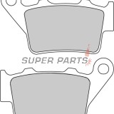 Τακάκια φρένων -FERODO- FDB2005SG, Aprilia ETV Caponord/Pegaso, BMW C/C1/F/S, Ducati Monster/Scrambler, Gas Gas EC/MC, Honda CB/NX/SLR, Husaberg FE/FC, Husqvarna CR/SM/TC/TE/WR, KTM Duke/EXC/LC4/SX/Super Duke, Triumph Street Tr
