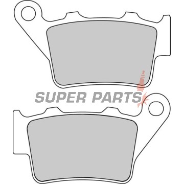Τακάκια φρένων -FERODO- FDB2005SG, Aprilia ETV Caponord/Pegaso, BMW C/C1/F/S, Ducati Monster/Scrambler, Gas Gas EC/MC, Honda CB/NX/SLR, Husaberg FE/FC, Husqvarna CR/SM/TC/TE/WR, KTM Duke/EXC/LC4/SX/Super Duke, Triumph Street Tr