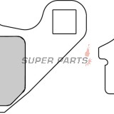 Τακάκια φρένων -FERODO- FDB314SG, Aprilia Tuareg 600, Buell M2/S1/S3 1200, Gas Gas Enducross 125, Husqvarna CR/TE/WR 125-510, Kawasaki GPZ/KL Tengai/KLE/KLR/KX/ZR 250-650, Kymco CK1 125, Suzuki GT 80 1981-2015