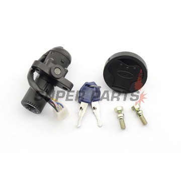 Σετ κλειδαριάς με τάπα ρεζερβουάρ -VICMA- KTM LC4 640E/Supermoto 2003-2006