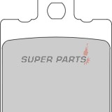 Τακάκια φρένων -FERODO- FDB207ST, Aprilia RS 50/125/250, AF1 125, Tuareg 125/350, Ducati Monster 600/900/1000, 916, SS 750/900, Cagiva Mito 125, Raptor 650, Elefant 750, KTM GS 125/500, MX 125/500, Moto Guzzi California 1100, Daytona 1000, V11 1100, Husqv