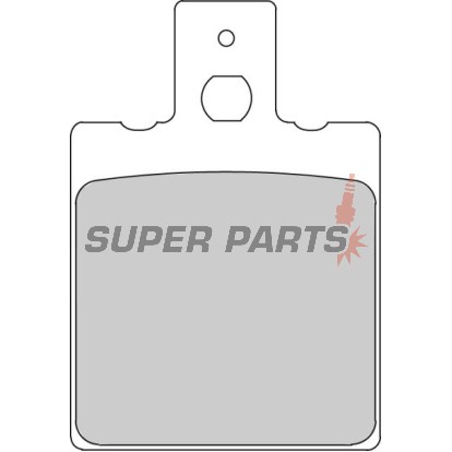 Τακάκια φρένων -FERODO- FDB207ST, Aprilia RS 50/125/250, AF1 125, Tuareg 125/350, Ducati Monster 600/900/1000, 916, SS 750/900, Cagiva Mito 125, Raptor 650, Elefant 750, KTM GS 125/500, MX 125/500, Moto Guzzi California 1100, Daytona 1000, V11 1100, Husqv