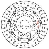Δίσκος φρένου -TRW- MSW243, 296mm, Honda CB600F Hornet/Hornet S 600 (1998-2006)