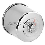Φίλτρο λαδιού -K&N- KN-204C, χρώμιο, με 17mm παξιμάδι για εύκολο λύσιμο