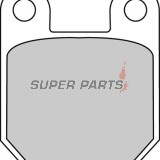Τακάκια φρένων -FERODO- FRP405P, Aprilia RS/SX 50, Climber 280, Beta Alp, RR, REV, Derbi Senda, GPR, Atlantis, Gas Gas Pampera, TXT, Italjet Dragster, Formula, Peugeot Speedfight, Ludix, Vivacity, Rieju MRX, RS-2, Tango, Yamaha DT50R, TZR50