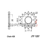 Μπροστινό γρανάζι -JT- JTF1257,15, 15 δόντια, Honda CR 80 1996-2002, CR 85 2003, 2005-2007