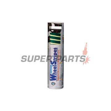 Αυτοκόλλητα ζαντών -OXFORD- Wheel Stripes 7mm, φθορίζοντα πράσινα