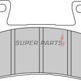 Τακάκια φρένων -FERODO- FDB2114ST, CBR600F/600RR/Fireblade, VTR1000SP1/SP2 (1998-2012)