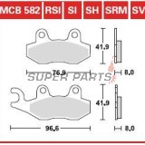 Τακάκια φρένων -TRW- MCB582SV, ATK 250/260/406, CAN-AM Commander/Maverick 800/1000, Kawasaki Brute Force/KLX/KVF/Teryx, Suzuki DR/RM/LT-R, Yamaha TT/WR/XTZ/YFM/YFZ/YXR/YZ (1989-2020)