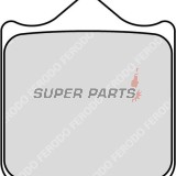 Τακάκια φρένων -FERODO- FDB2120ST, Aeon Overland 125/180, Arctic Cat DVX 90, Cagiva Canyon/Elefant/Navigator, CAN-AM Commander/Maverick 800/1000, Kawasaki Ninja/Brute Force/Teryx 125-800, Suzuki Burgman/DR Big/LT-R 200-800, Triumph Tiger/Daytona 750-1200