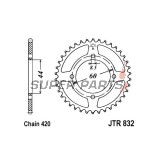 Πίσω γρανάζι -JT- JTR832,30, 30 δόντια, ατσάλινο, Yamaha DT 50 1978-1998, DT 80 1983, RD 50 1982-1984, RX 50 1983-1984, TY 50 1979-1980, YSR 50 1986-1992